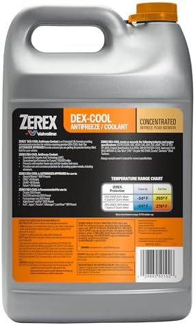 Zerex Dex-Cool Antifreeze Coolant Concentrate 1 Gallon