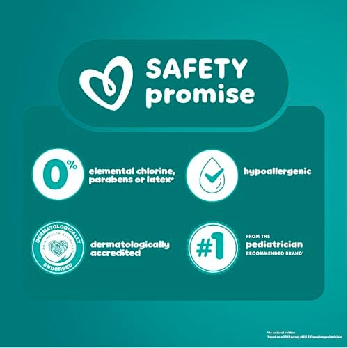 Pampers Easy Ups Girls & Boys Potty Training Pants, Size 5 (3T4T), 124 Count, Bluey Absorbent Training Underwear, Up to 100% Leakproof Day and Night, Hypoallergenic