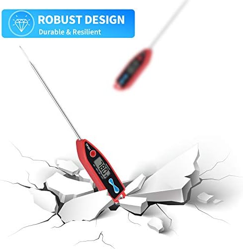 Yacumama Digital Water Thermometer for Liquids, Long Probe