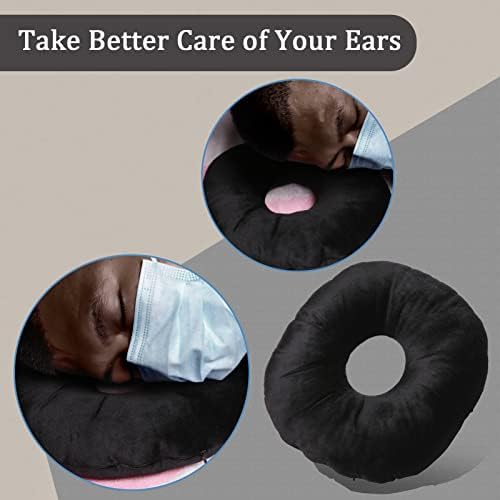 Ear Piercing Pillow for Side Sleepers with Ear Hole