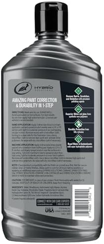 Turtle Wax Hybrid Solutions Ceramic Car Polish and Wax, 14 oz. (Pack of 1)