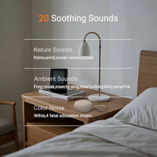 Portable Baby Sound Machine & Essentials for Babies & Kids-Putty