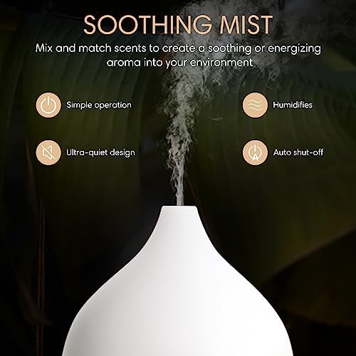 SALKING Essential Oil Diffuser for Home, 100ml Small Aromatherapy Diffuser