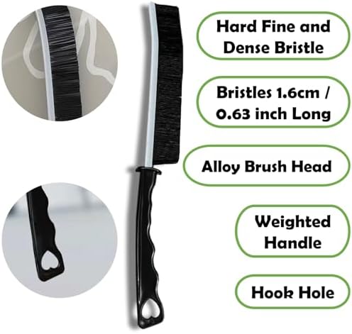 Betanull Crevice Cleaning Brush Set, Multi-Purpose Hard Bristle Brushes