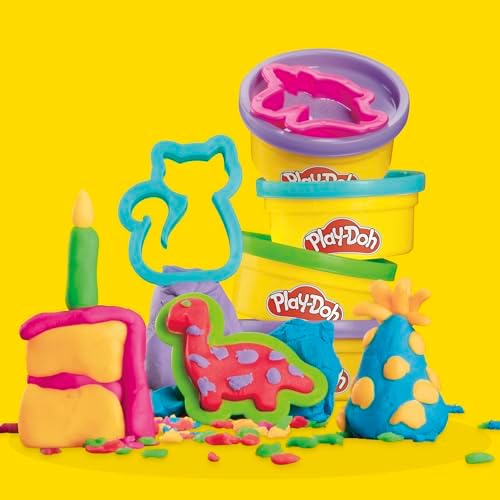 Play-Doh Party Favor Pack, Bulk 24 Pack of Modeling Compound with Cutters, Classroom Supplies for Arts & Crafts, Birthday Gifts & Prize Toys for Kids, Ages 3+ (Amazon Exclusive)