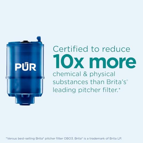 PUR Plus Horizontal Faucet Mount Filtration System with Lead Reduction