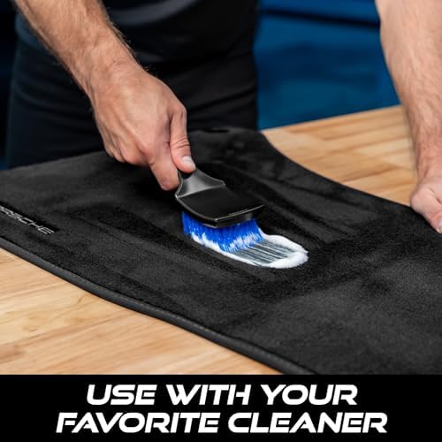 Viking Carpet Scrub Brush for Floor Mats and Interior Car Detailing Kit