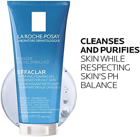 La Roche-Posay Effaclar Foaming Gel Cleanser for Oily Skin