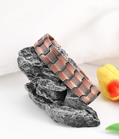 Feraco Copper Magnetic Bracelets for Men,Pure Copper Jewelry Gift