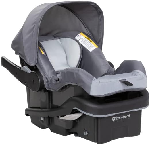 Baby Trend EZ-Lift™ Plus Infant Car Seat, Ultra Grey – Newborn Comfort Padding, Lightweight Carry Build, Adjustable Harness System