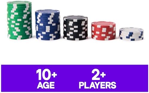 Spin Master Games Cardinal Classics 100-Piece Poker Set