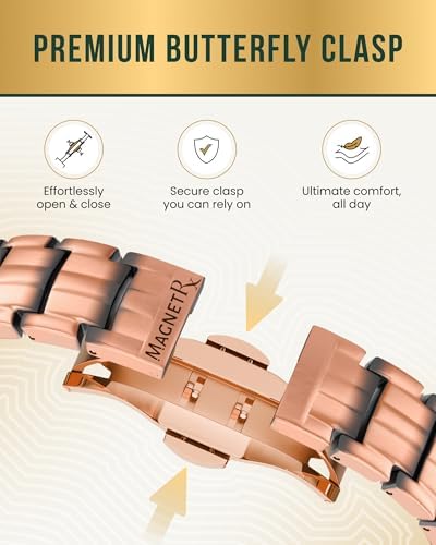 MagnetRX® EllipseMAX Copper Magnetic Bracelets for Men (Classic)