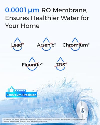 Waterdrop G3-N2RO Filter, Replacement for Waterdrop G3-W 400 GPD RO System