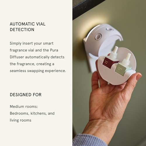 Pura Home Diffuser Refill, 4 Pack, White Tea No. 1