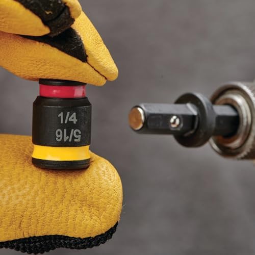 Malco MSHC 1/4 & 5/16 Reversible Hex Chuck Driver, 2 pack
