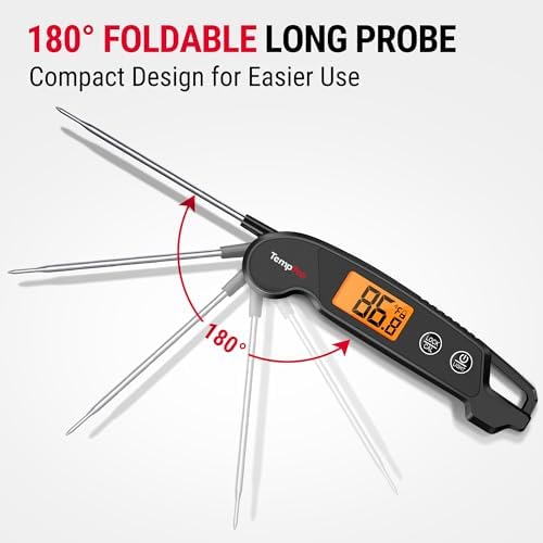 TempPro TempSwift 1 Sec Digital Meat Thermometer Instant Read Thermometer