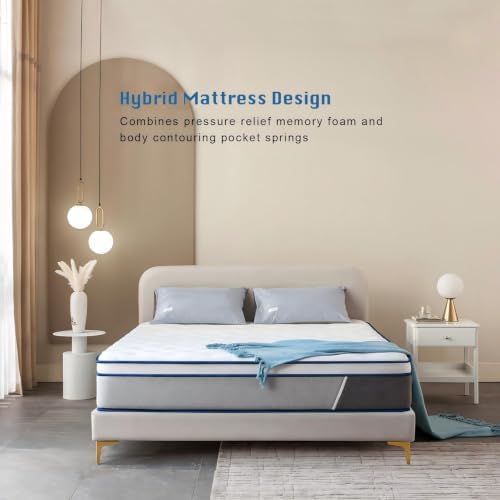 Full Size Mattress,10 inch Full Bed-in-Box, Comfort Cooling Sleep