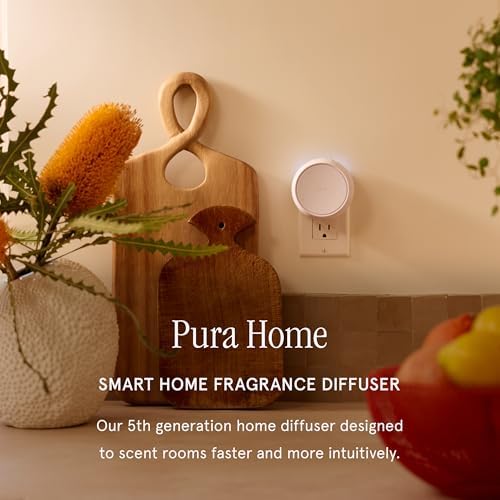 Pura Home Diffuser Refill, 4 Pack, White Tea No. 1