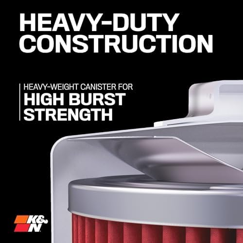 K&N Motorcycle Oil Filter: High Performance, Premium, KN-138