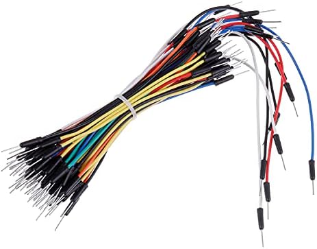 BOJACK 3 Values 130 Pcs Solderless Breadboard 4 Pcs 830 Tie Points & 400 Tie Points & 126 Pcs Flexible Breadboard Jumper Wires