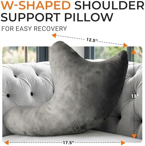 Shoulder Pillow - Arm & Rotator Cuff Pillow - Post Shoulder Surgery Support