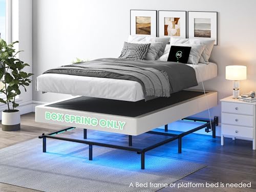 QEROMY 9 Inch High Profile Box Spring Queen Size