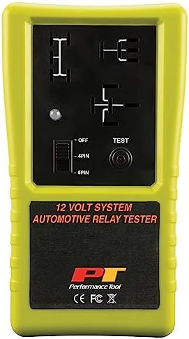 Performance Tool 3009 12-Volt 4- and 5-Pin Automotive Relay Tester