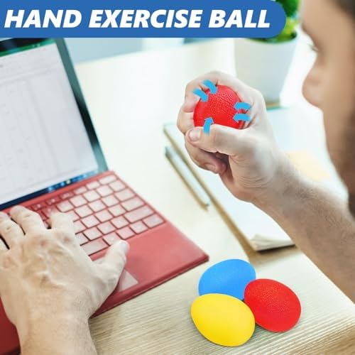 roygra Grip Strength Trainer (8 Pack), Complete Hand Strengthening Devices