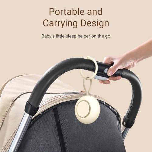 Portable Baby Sound Machine & Essentials for Babies & Kids-Putty