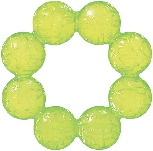 Infantino Water Teethers, Cooling & Massaging Relief, Lime/Blue, 3-Pack