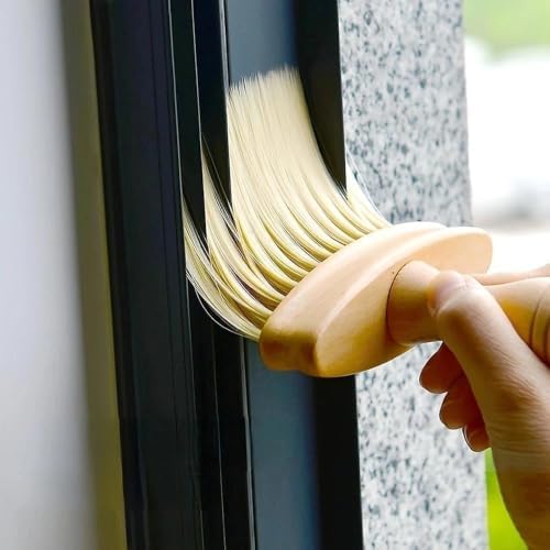 1Pc Multi-use Plastic Brush for Window Groove, Kitchen & Bathroom Cleaning