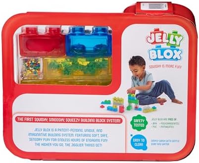 Jelly Blox Creative Kit | Includes 20 Blocks | Toddler & Preschool