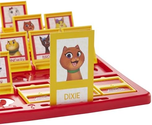 Hasbro Gaming Guess Who? Plus Board Game with People & Pet Cards