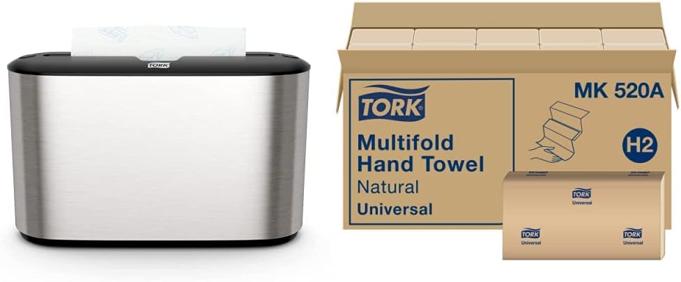 Tork Xpress Paper Towel Dispenser, H2/H23 Multifold Compatible, 302020