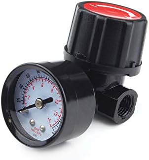 Primefit CR1401G Replacement Air Regulator with steel-Protected Gauge, 1/4" Npt