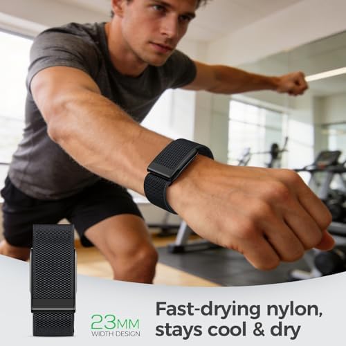 Tensea 3 Packs Nylon Sport Band for WHOOP 5.0/MG, One, Peak & Life