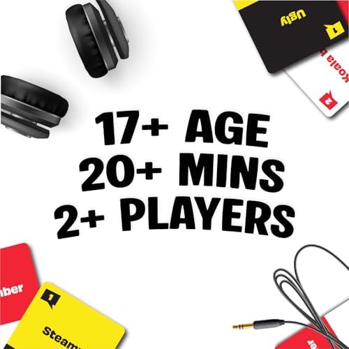 Sorry What - Award Winning Headphone Challenge Party Game for Adults 17+