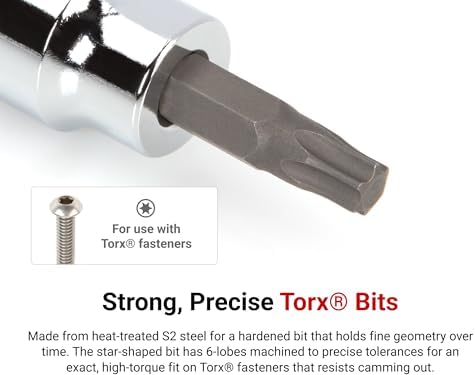 TEKTON 3/8 Inch Drive x T30 Torx Bit Socket | SHB14230