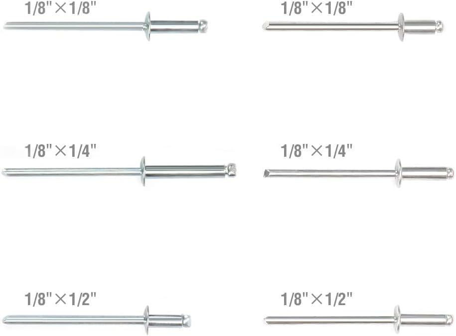 Arrow Heavy Duty Riveter Kit with Assorted 120 Rivets