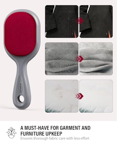 VASSON Double-Sided Lint Brushes for Clothes & Pet Hair Remover