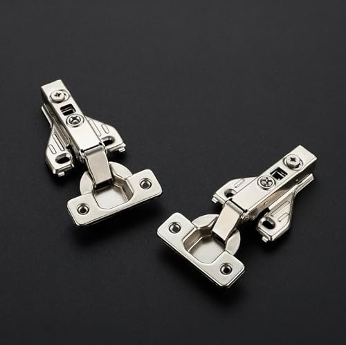 Ravinte Full Overlay Cabinet Door Hinges,105 Degree,2 Packs 1 Pair