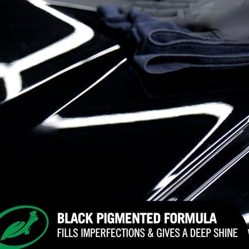 Turtle Wax Hybrid Solutions Ceramic Black Car Polish & Wax, 14 oz. (1 Pack)