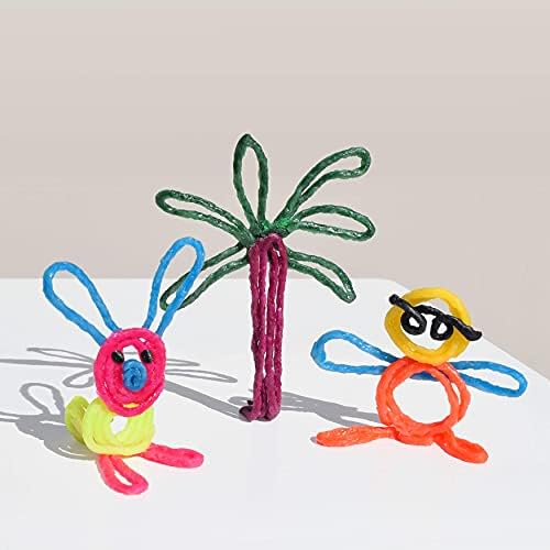 Wikki Stix Doodler Travel Toy for Kids – 24 Reusable Wax Sticks for Sensory Play, Screen-Free Airplane & Road Trip Activity, Mess-Free Fidget Craft for Ages 3+ Made in USA