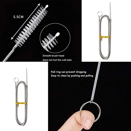 ICEYLI 2 Pack 60 Inch Long Pipe Cleaner Flexible Tube Cleaning Brush