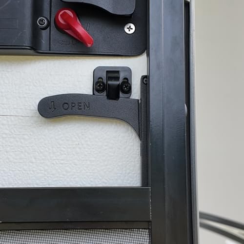 Safoner Aluminum RV Screen Door Latch Right Handle Replacement Accessories