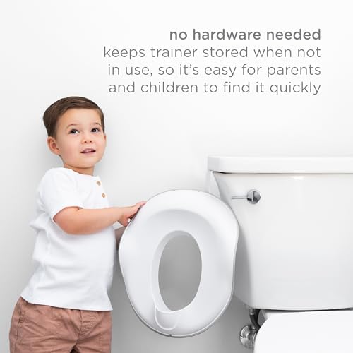 Ubbi Multi-Use Potty Training Hook, Hangs Over Toilet Tank or Door, White