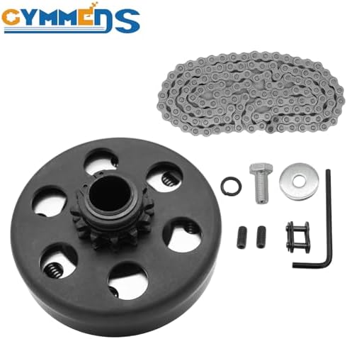 Go Kart Clutch 3/4" Bore 12 Tooth with #35 Chain, Centrifugal Clutch for Predator 212, Honda GC GX Engines and Most 2-6.5HP Small Engines performance Parts for MiniBike, Go Kart, Lawnmower.
