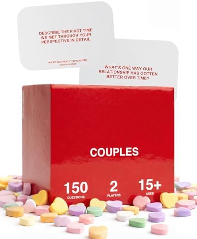 WE'RE NOT REALLY STRANGERS Couples Edition, Conversation Card Game