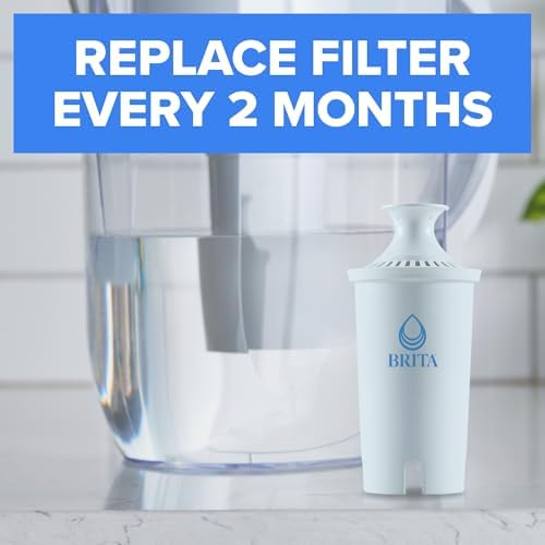 Brita Plus Replacement Water Filter, For Pitchers and Dispensers, 3 Pack