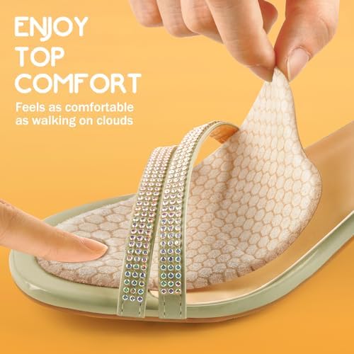 ZAIWOO Ball of Foot Cushions, Soft & Comfortable, 2 Pairs, Invisible Design
